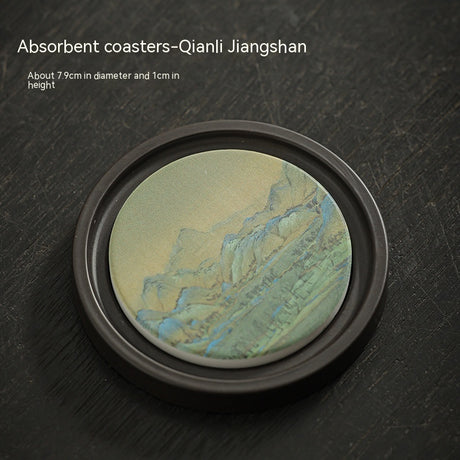 Absorptionsbakelitische Untersetzer Tee -Zeremonie Wärme -Proof -Matte