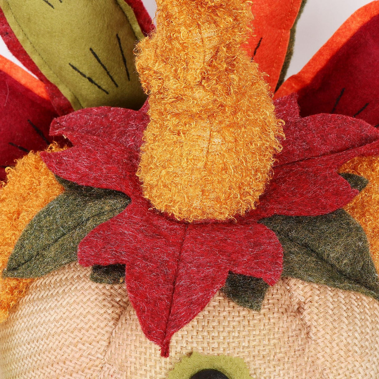 Retractable Thanksgiving Turkey Doll Decoration-3