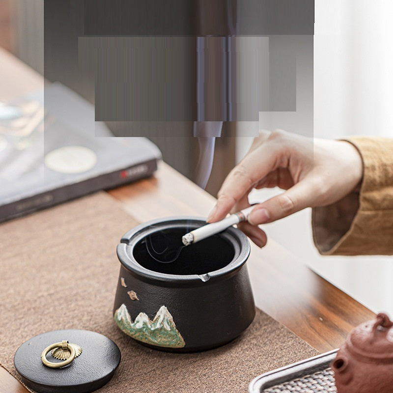 Kreatives Home Office Personalisierte Aschenbecher personalisiert