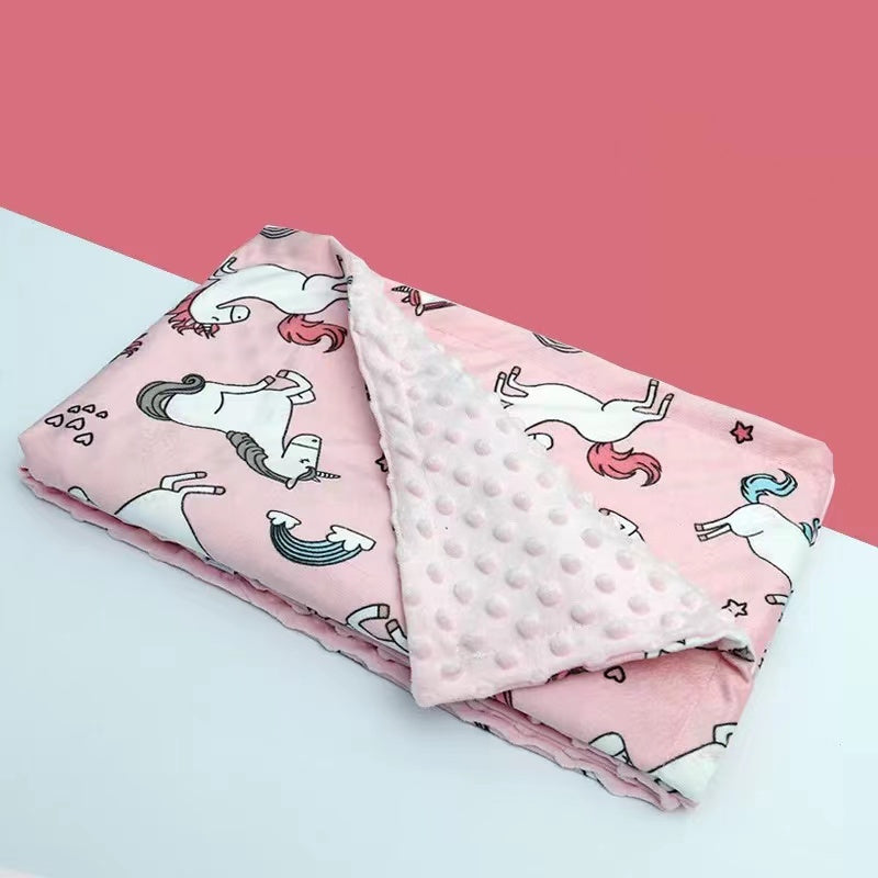 High Quality Baby Blanket Winter Flannel Fleece Infant Swaddle Blankets