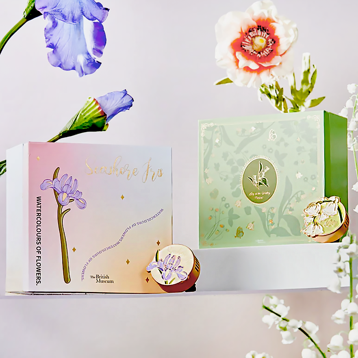 Lily Valley & Iris Diatom-Mud Car Aromatherapy Diffuser