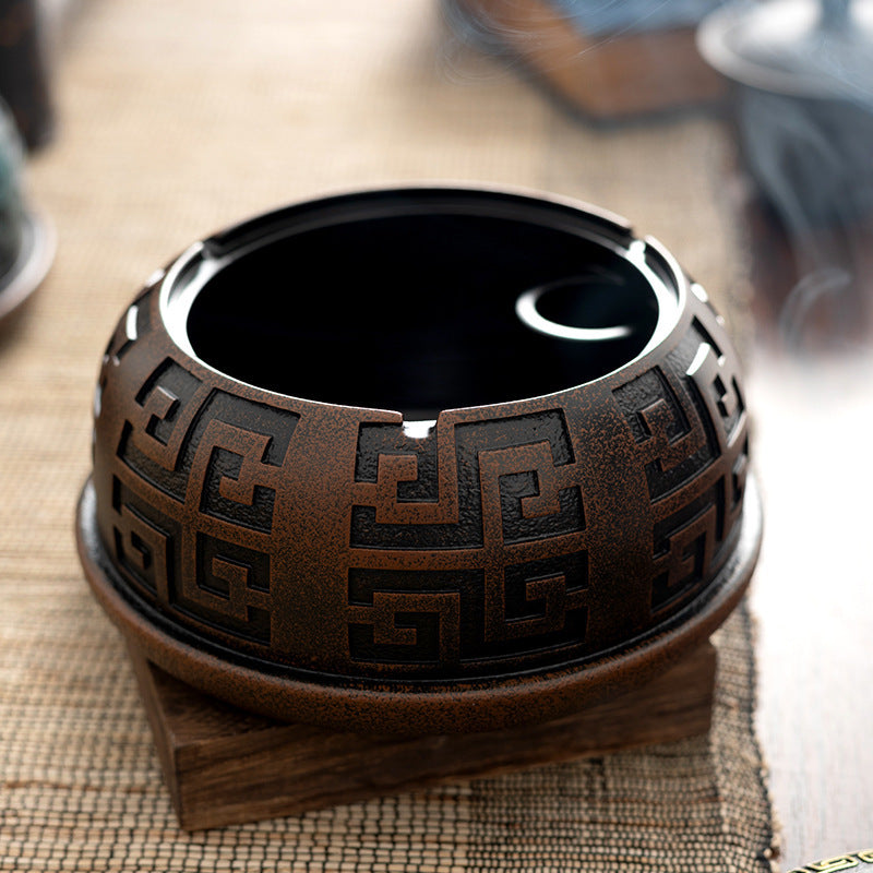 Home Resin Chinese Aschenbecher Retro Mode
