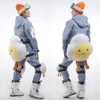 Skiing Skating Butt Pad Little Turtle Guard Equipment Knee Pads