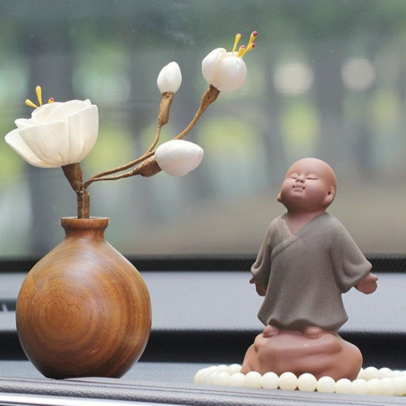 Creative Car Decoration Zen Little Monk Ornaments