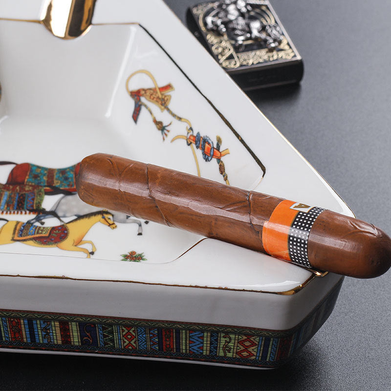 Zigarre Aschenbecher Keramikblaster Ladegerät