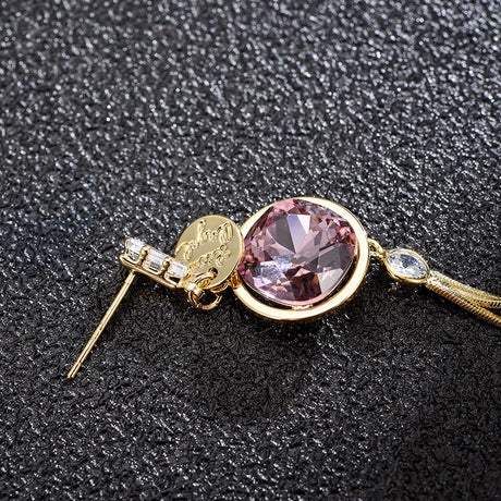 Neue trendige Design Perlenohrringe Quasten Ohrringe