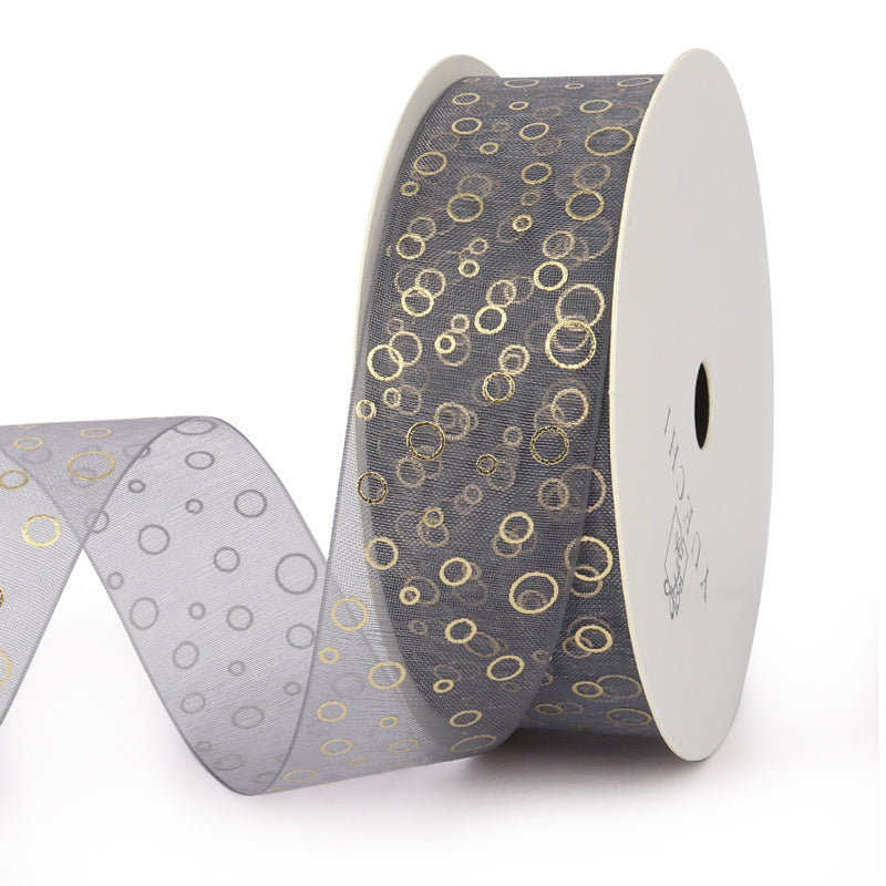 Gift Wrap Decorative Ribbons Handmade DIY Snow Yarn Silk Ribbons