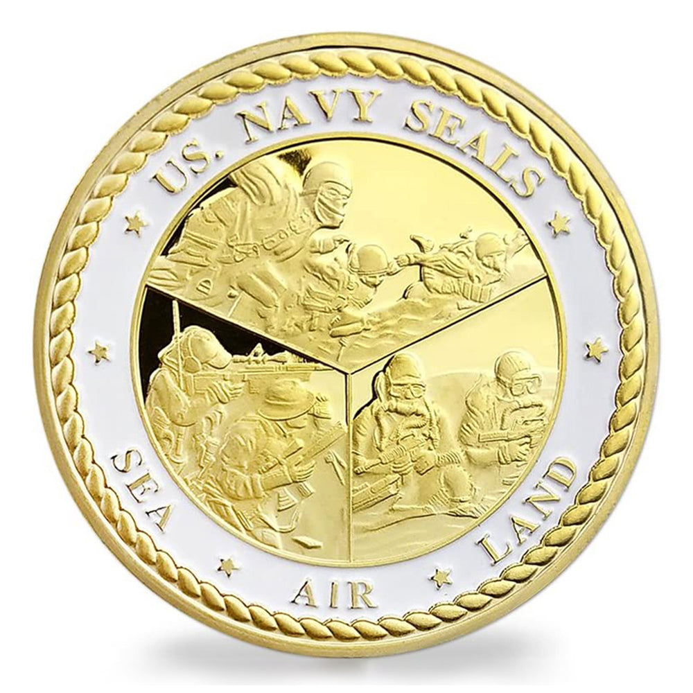 Military Plated Assault Coin Military Gifts