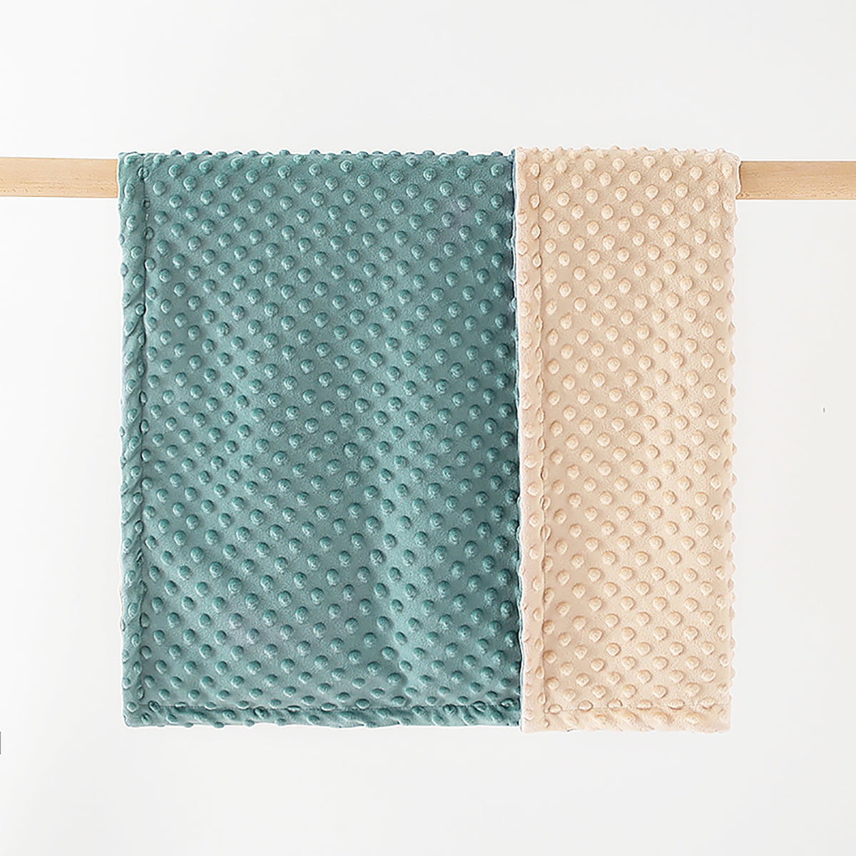 Soft Fleece Baby Blanket Double Layer Newborn Blanket-6
