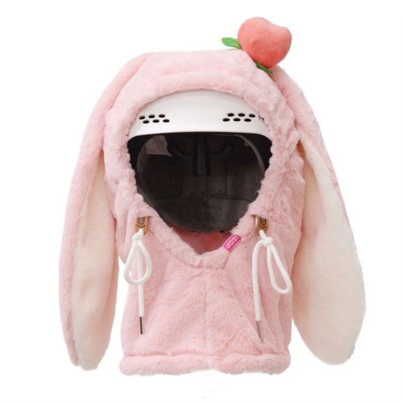 Ski Head Cover Face Mask Ski Hat Cover Decorative Ears
