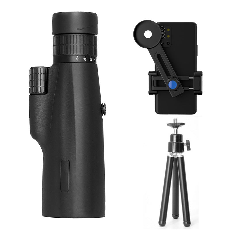 Mobile Phone Monocular Telescope 10-30x50 HD Zoom Camera Telescope