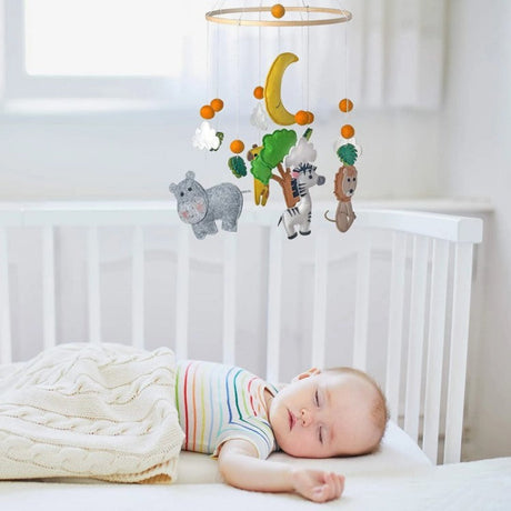 Neugeborenen Baby Geschenke Filz Baby Rasseln Krippe Windspiel Ornamente