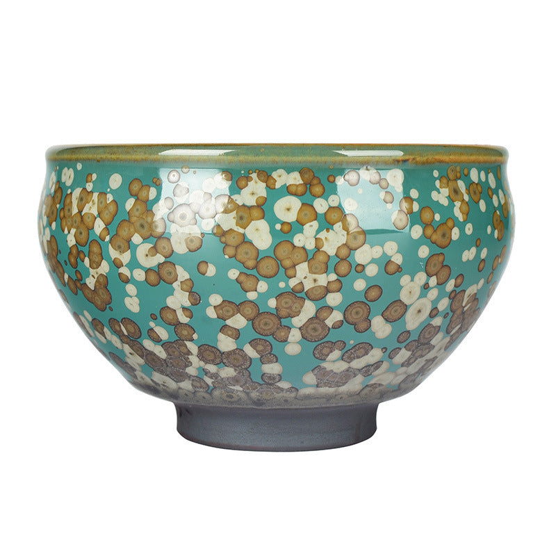 Kiln gebackene Jian Zhan Teacup Kung Fu Tee Set Haushaltstee Tinte Tasse