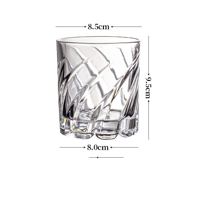Creative Tumbler Rotating Whiskey Crystal Cup