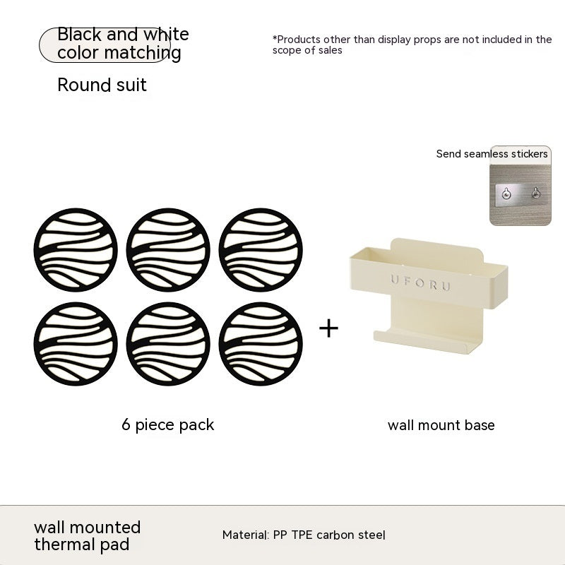 Hochtemperaturfestigkeitsverbrichter verhindern die Küchenträger, Geschirr und Teller nicht rutschfestige Teetassenmatte