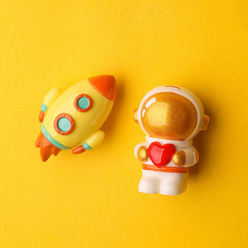 Cool Planet Fridge Magnets Planet Astronaut Refrigerator Magnet-12