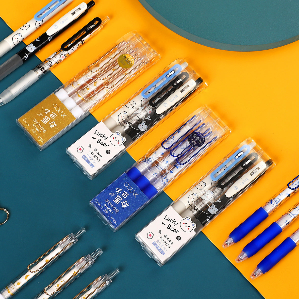 New Cartoon Gel Pen Cute Super Stationery