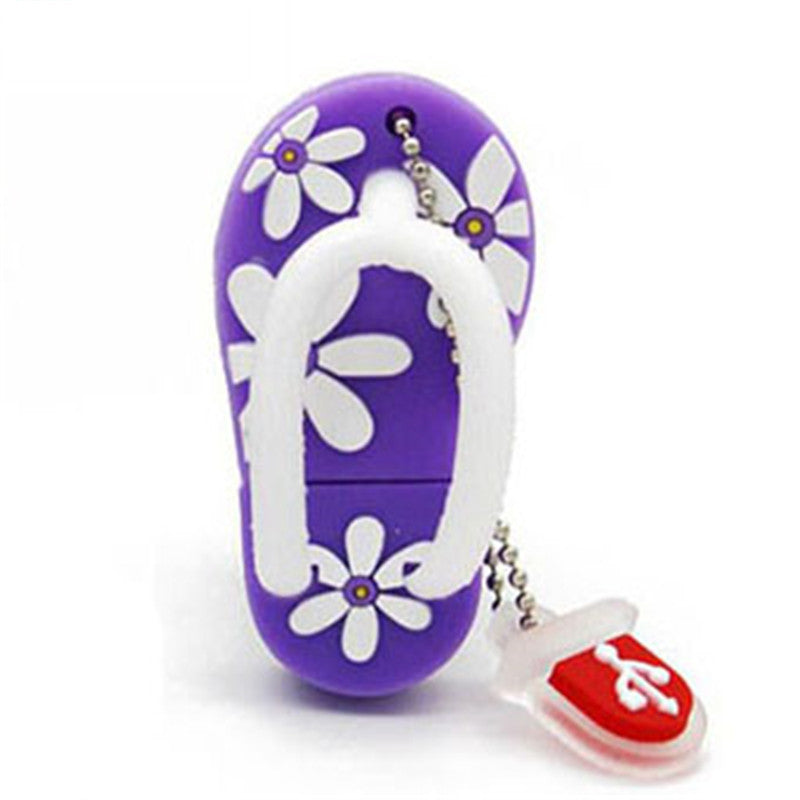 Cartoon Kreative Strand Schuhe U Disk Mode Mini Anpassung