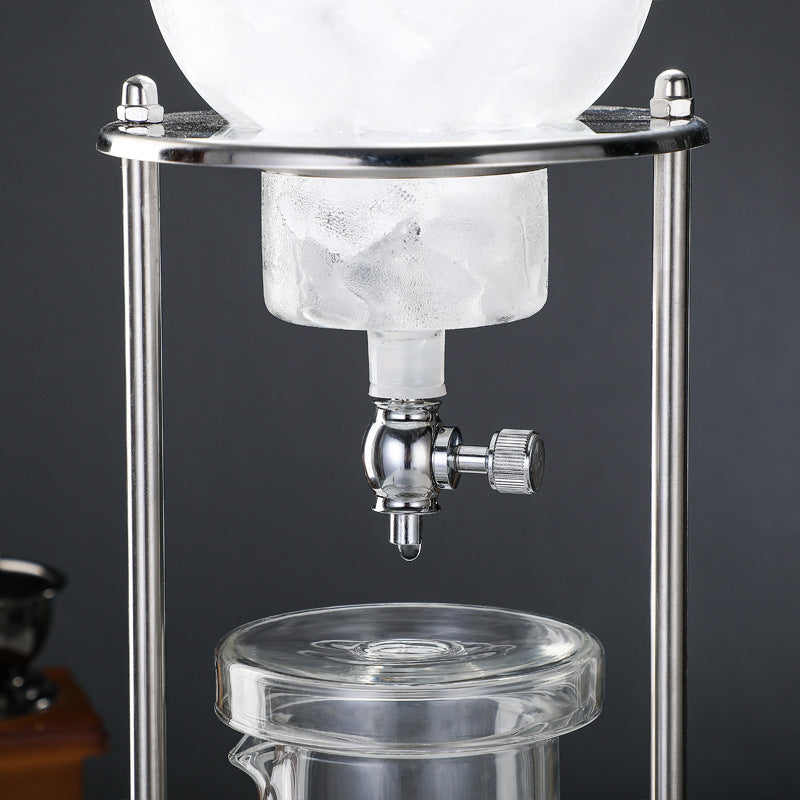 Iced Drip Jug Cold Drink Tea Cold Brewed Coffee Stainless Steel Bracket