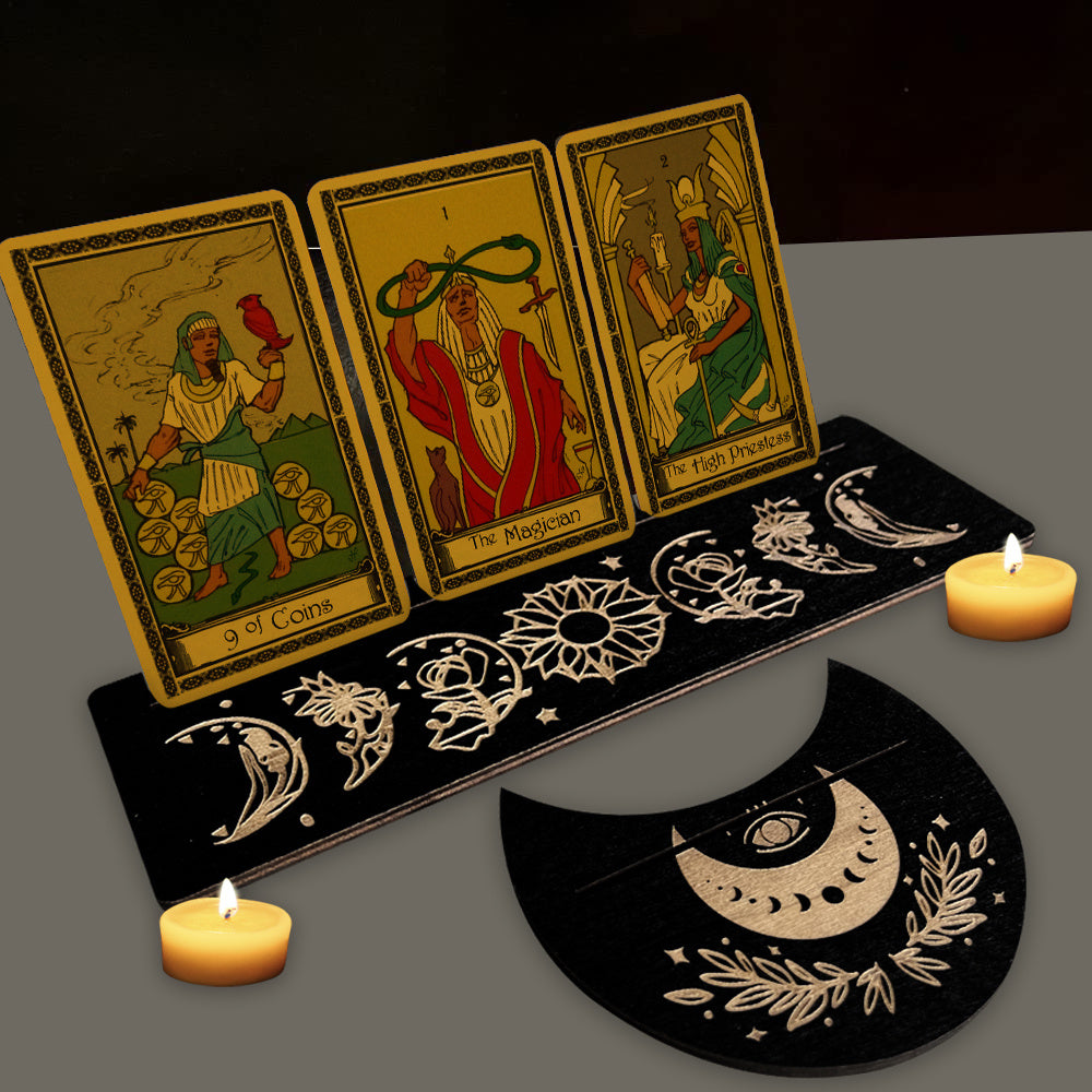 Moon Phase Tarot Card Stand–1