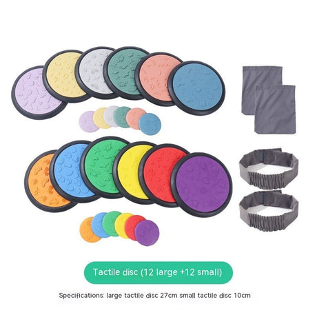 Sensory Tactile Disc Matching Toys Kindergarten Sensory Training Equipment