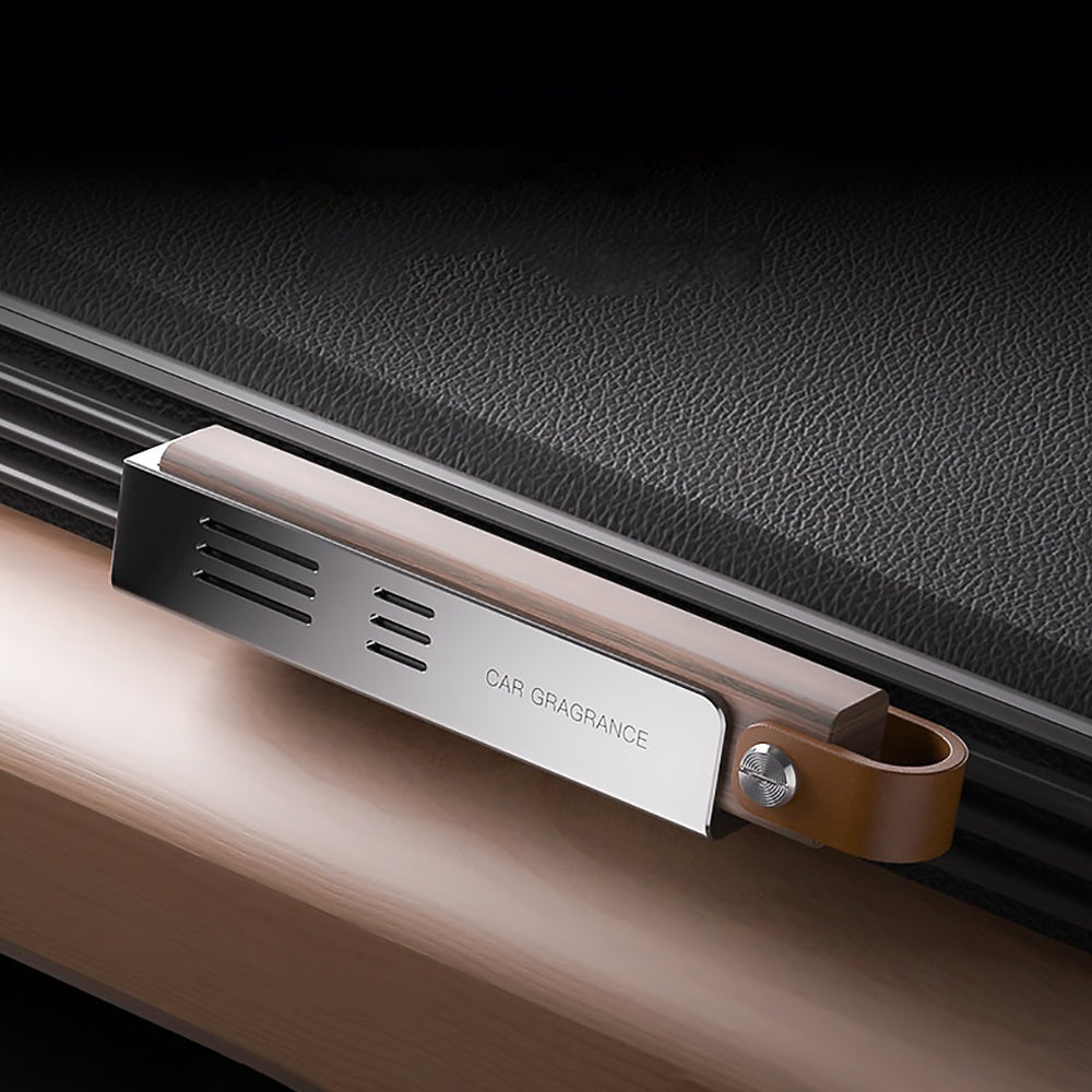 Solid Wood Car Vent Aromatherapy Clip Air Freshener-1