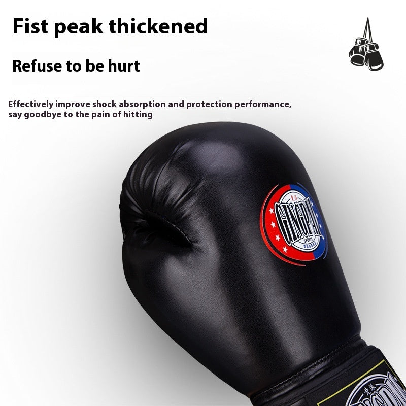 Professional Boxing Gloves Sanda Fight Training Unisex Fighting Gloves