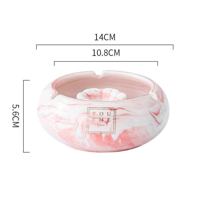 Persönlichkeitstrend Keramik Aschenbecher Kreatives Haus