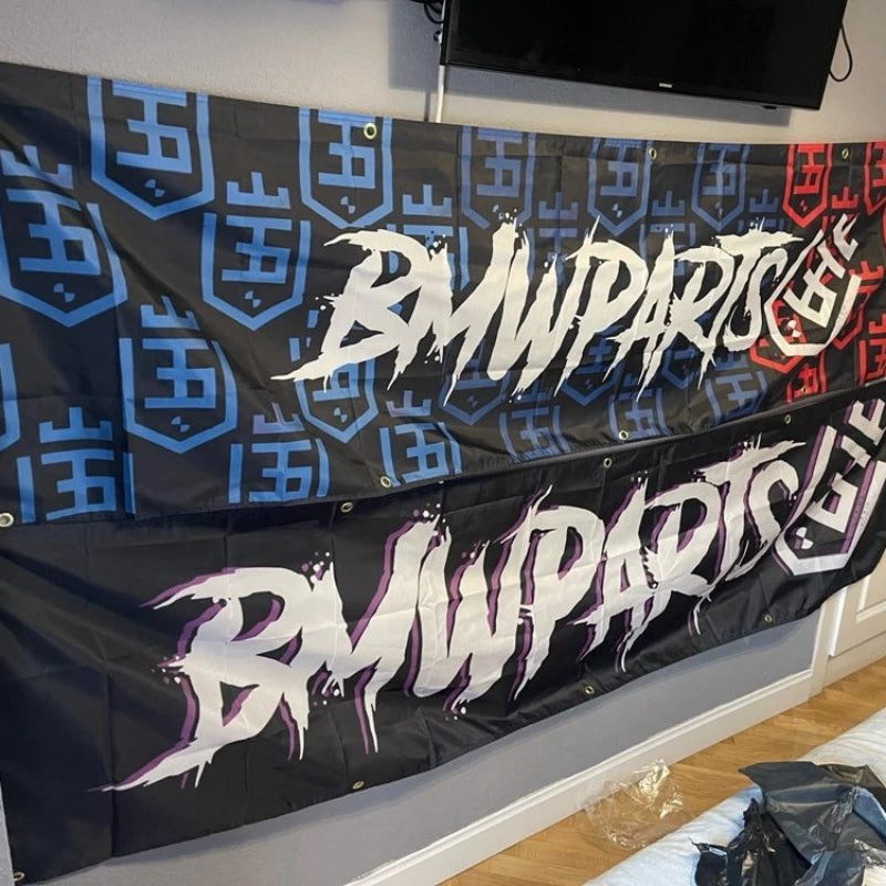 Banners Are Spread Throughout Customized Flags