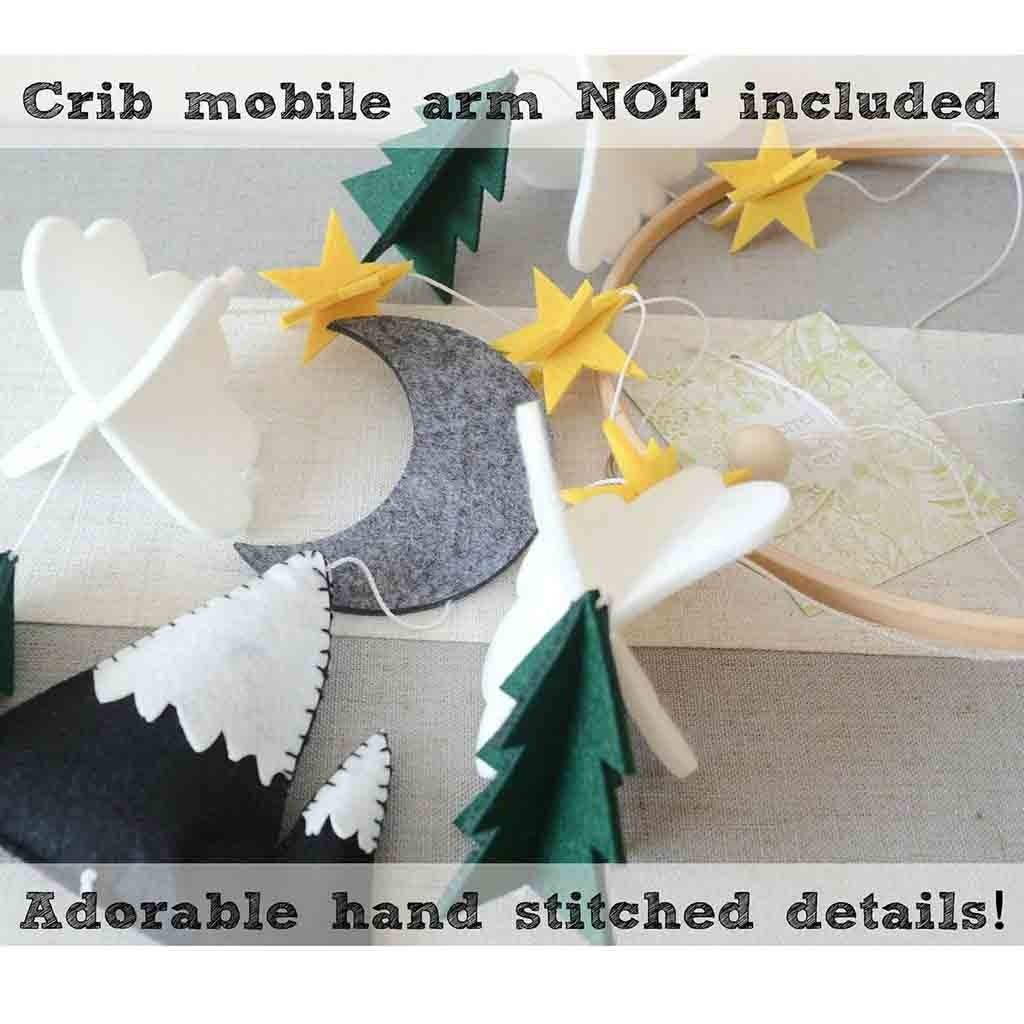 Felt Baby Rattles Ornaments Crib Pendant Wind Chimes