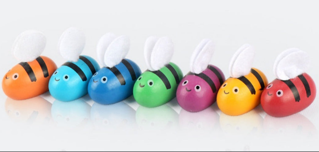 Wooden Hive Board Toys Children Early Education Sensory Toys for Kids Hand-eye Coordination Game