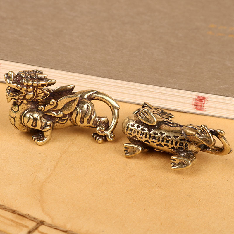 Fashion Xiezhi Pendant Pure Copper Creative Jewelry