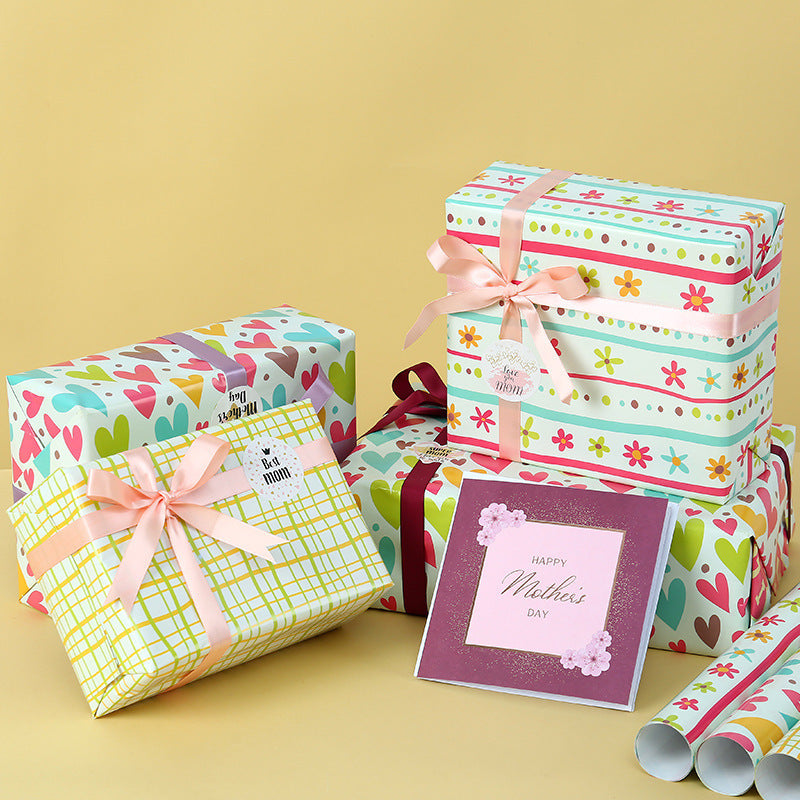 Mother's Day Gift Wrap Birthday Gift Packaging Paper