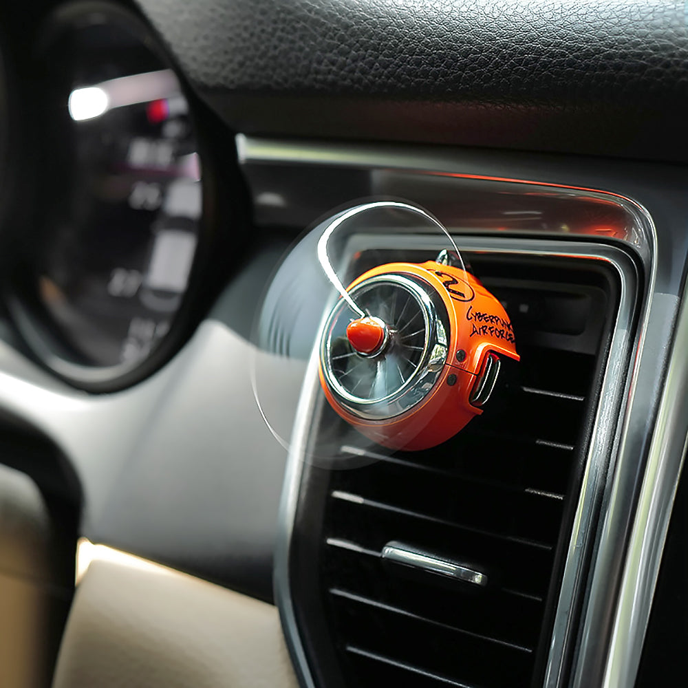 Cyber Car Perfume Mini Fan Diffuser for Air Vent Gift for Him-1