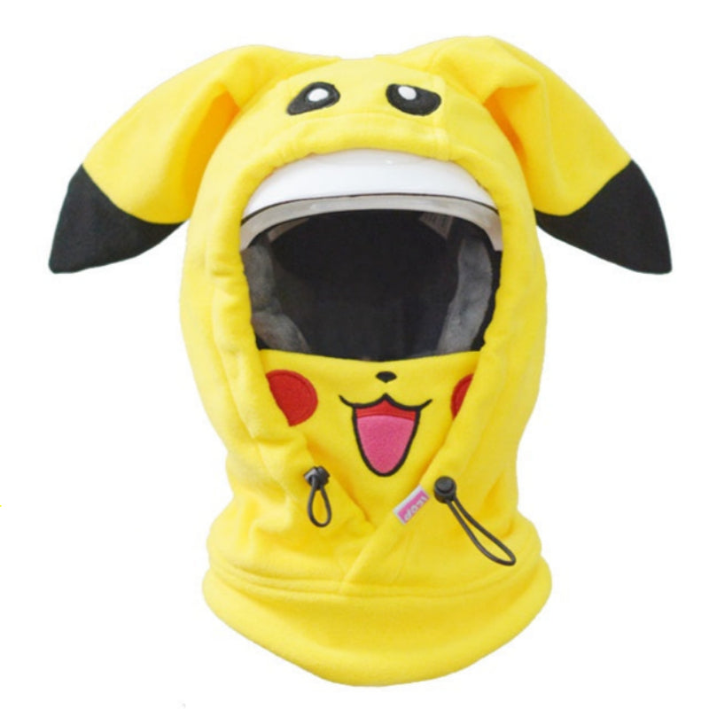 Ski Protection Helmet Hat Head Cover Brown Bear Rabbit White Bear Cartoon