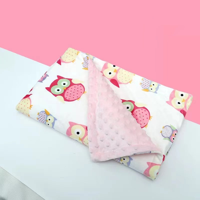 High Quality Baby Blanket Winter Flannel Fleece Infant Swaddle Blankets
