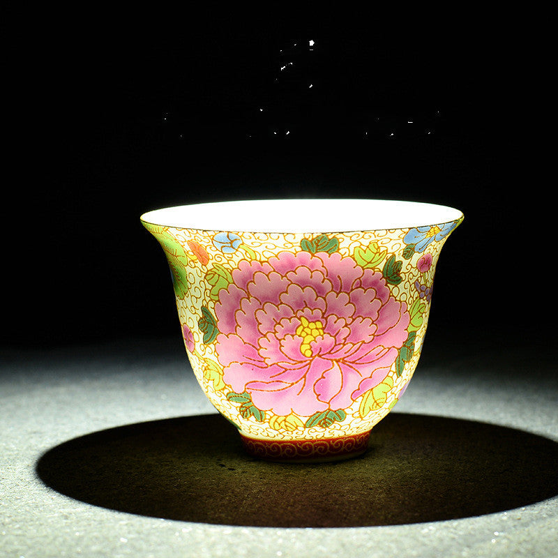 Weiße Jade Porzellan Tee Bowl Single Master Tasse