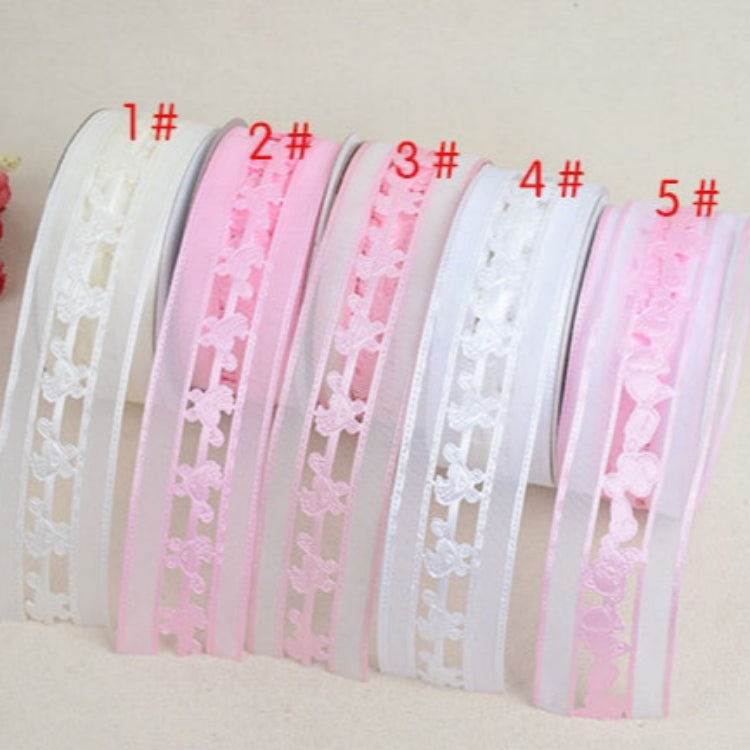 Colorful Polyester Ribbon Cake Cute Gift Wrap Ribbon