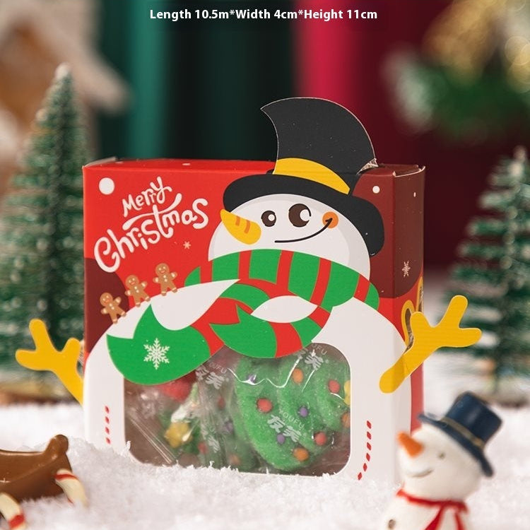 Christmas Gift Packaging Basket Candy Snack Packaging Gift Wrap Box