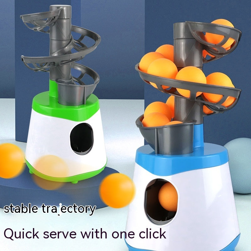 Children's Table Tennis Trainer Elastic Serve Machine