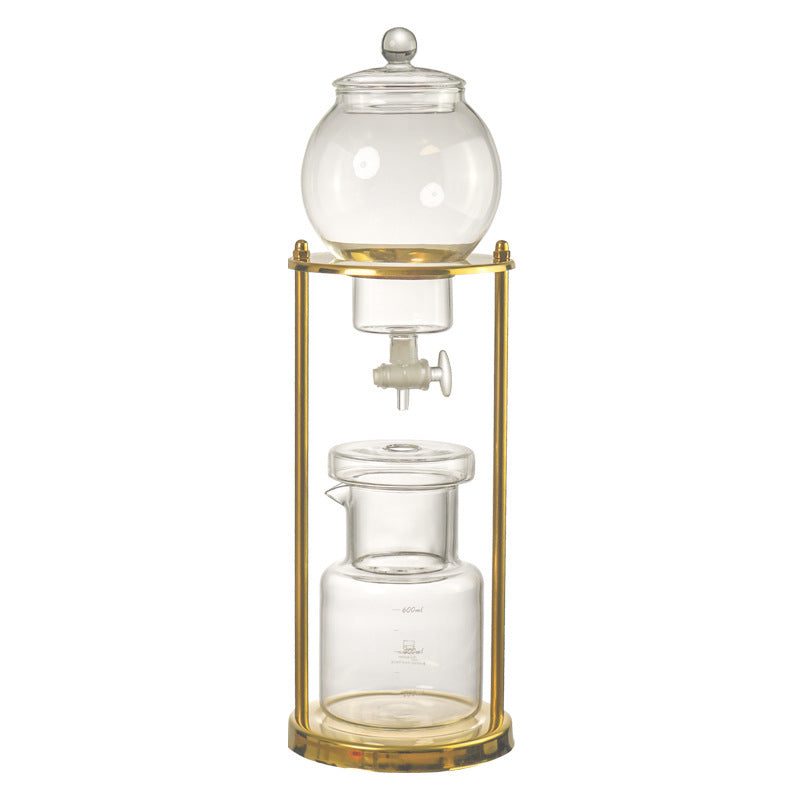 Iced Drip Jug Cold Drink Tea Cold Brewed Coffee Stainless Steel Bracket