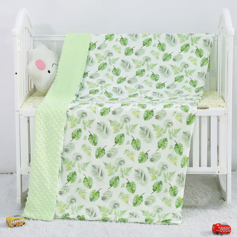 Cartoon Baby Blankets for Children to Appease Peas Blankets Strollers Blankets