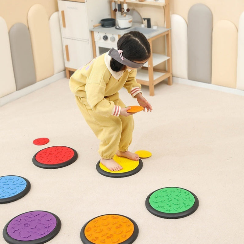 Sensory Tactile Disc Matching Toys Kindergarten Sensory Training Equipment