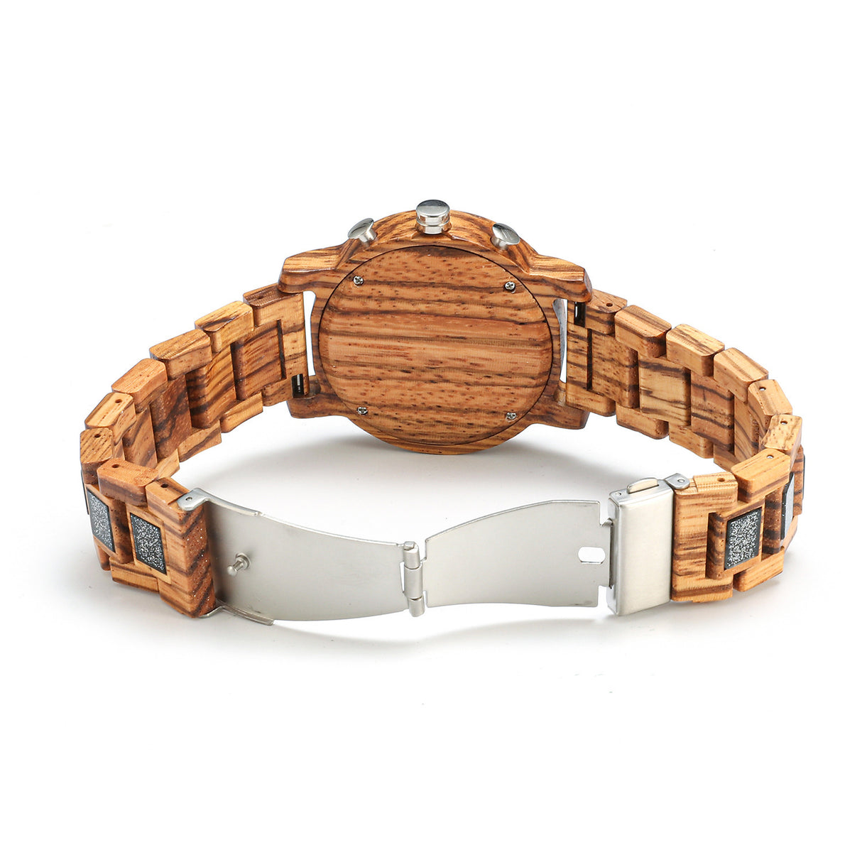Sport Multifunktions Holzuhr Männlich
