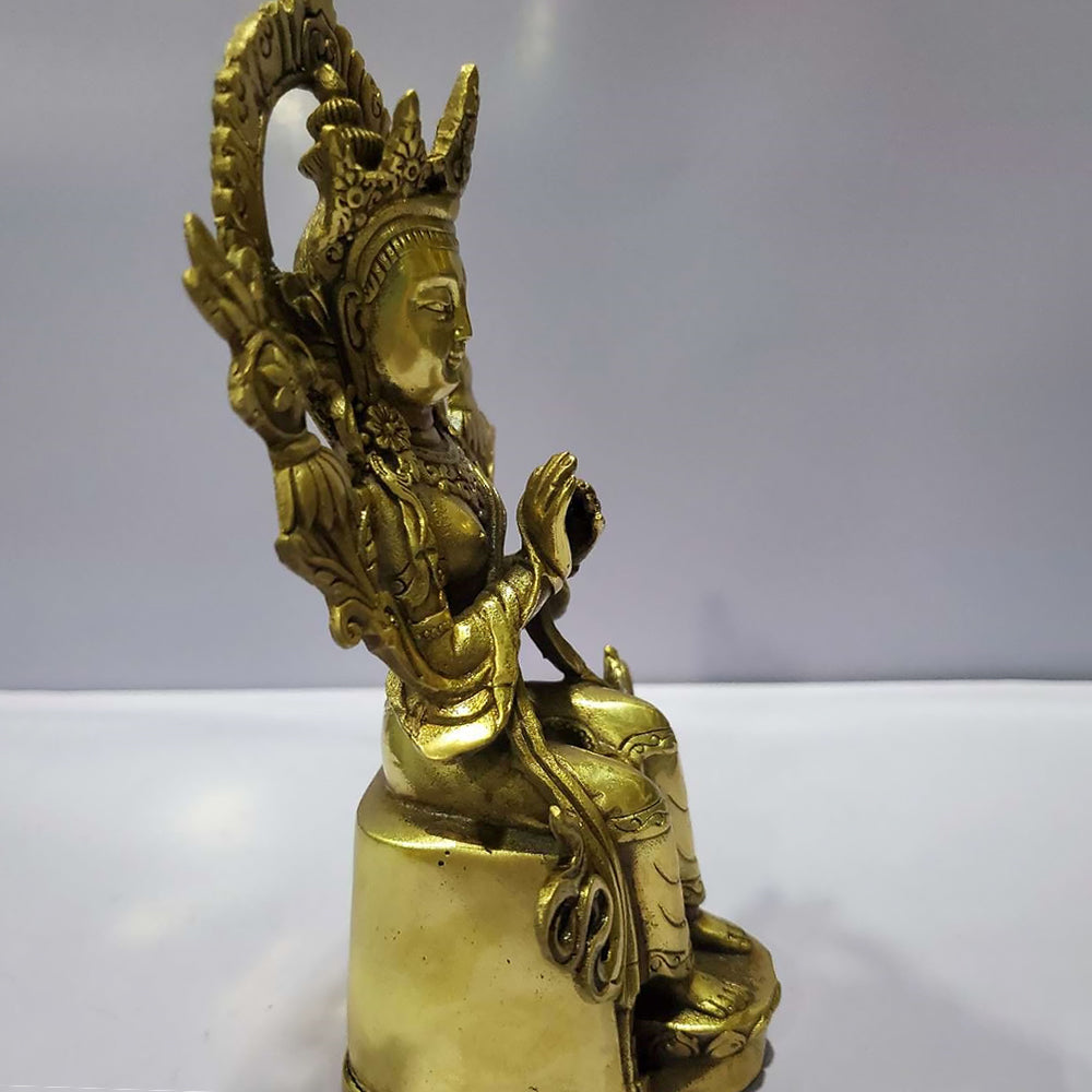 Maitreya Buddha zukünftige esoterische Statue