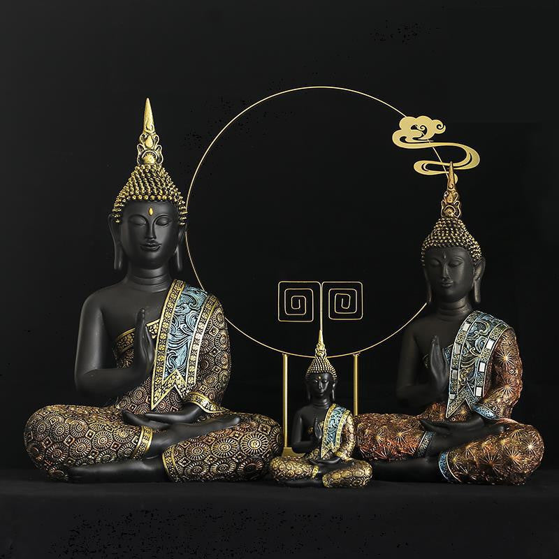 Buddha Statue Zen kleine Ornamente Auto Home Dekoration