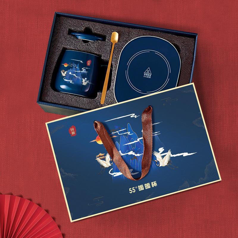 Thermostatische Geschenk Keramik Becher Geschenkbox Set