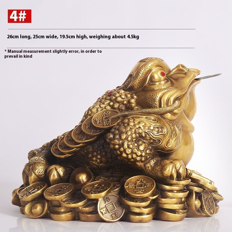 Messingdekoration Schatzkammer Home Ornament Wohnzimmer Weinschrank Büro Eröffnung Eröffnung