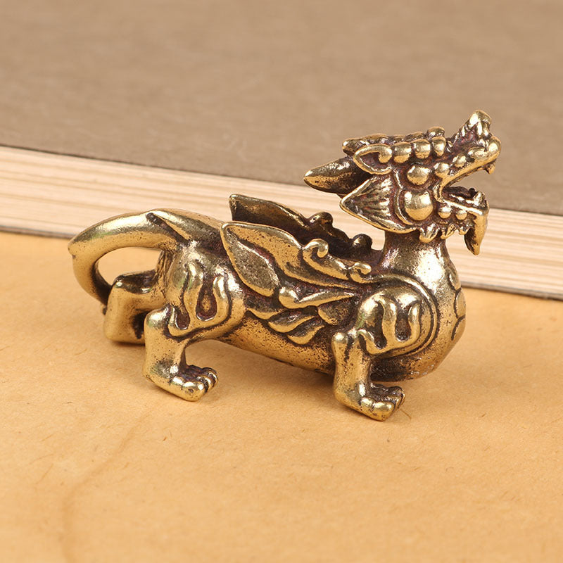 Fashion Xiezhi Pendant Pure Copper Creative Jewelry