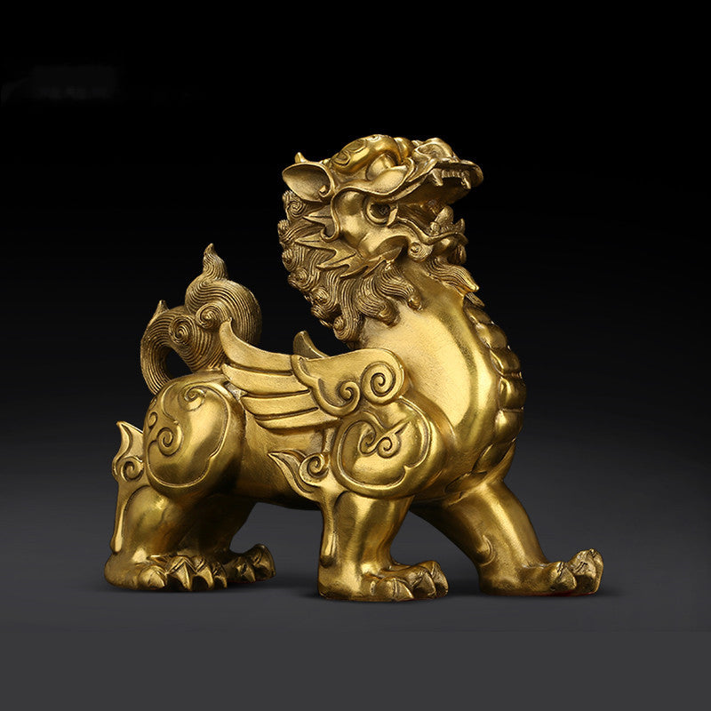 Groß alle Kupferpixiu -Ornamente Home Glückshandwerk